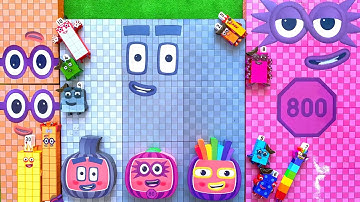 Looking for Numberblocks NEW 200 2004 Puzzle Tetris Shape | ASMR chirping of birds