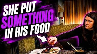 She was angry with him and put something in his food!🚫⛔😲🙅‍♀️