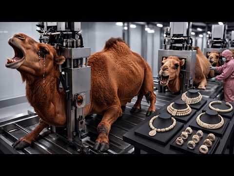 Inside the Camel Bone Factory: How Luxury Jewelry Is Made (Full Process)