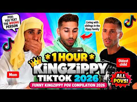 *1HOUR* KingZippy TikTok 2026|Funny KingZippy POV Compilation 2026