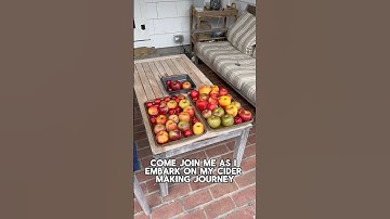 Join me on my cider making journey! (@SagCiders on Instagram) #homebrew #cider #apples
