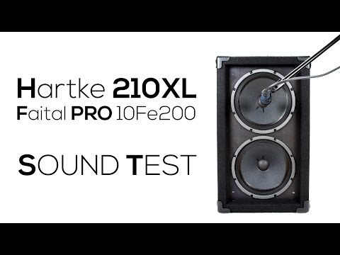 hartke-210xl---faital-pro-10fe200---sound-test