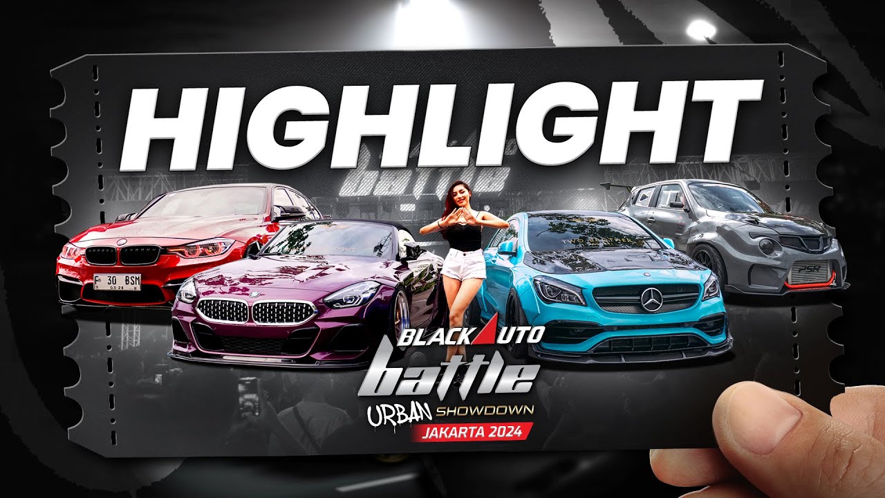 Blackauto Battle Jakarta, Tetap Menyala meski Diguyur Hujan