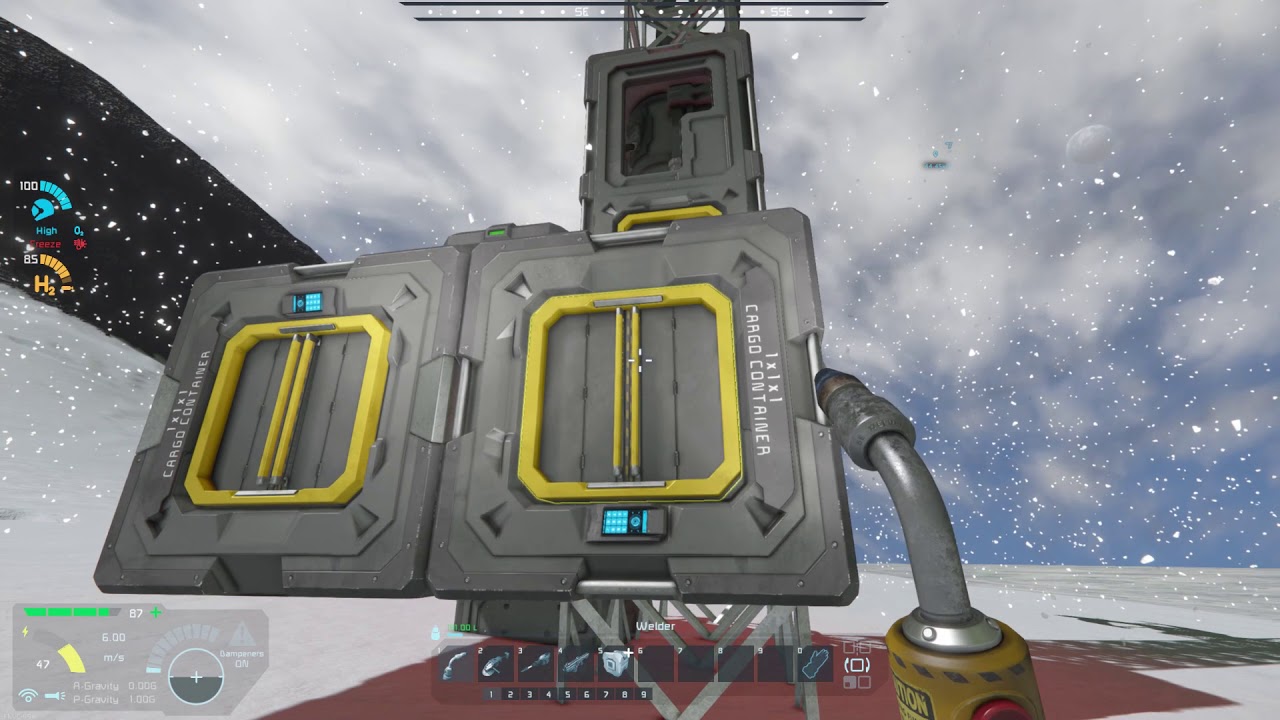 Space Engineers | Extreme Survival | Ep.01 - The Base - YouTube