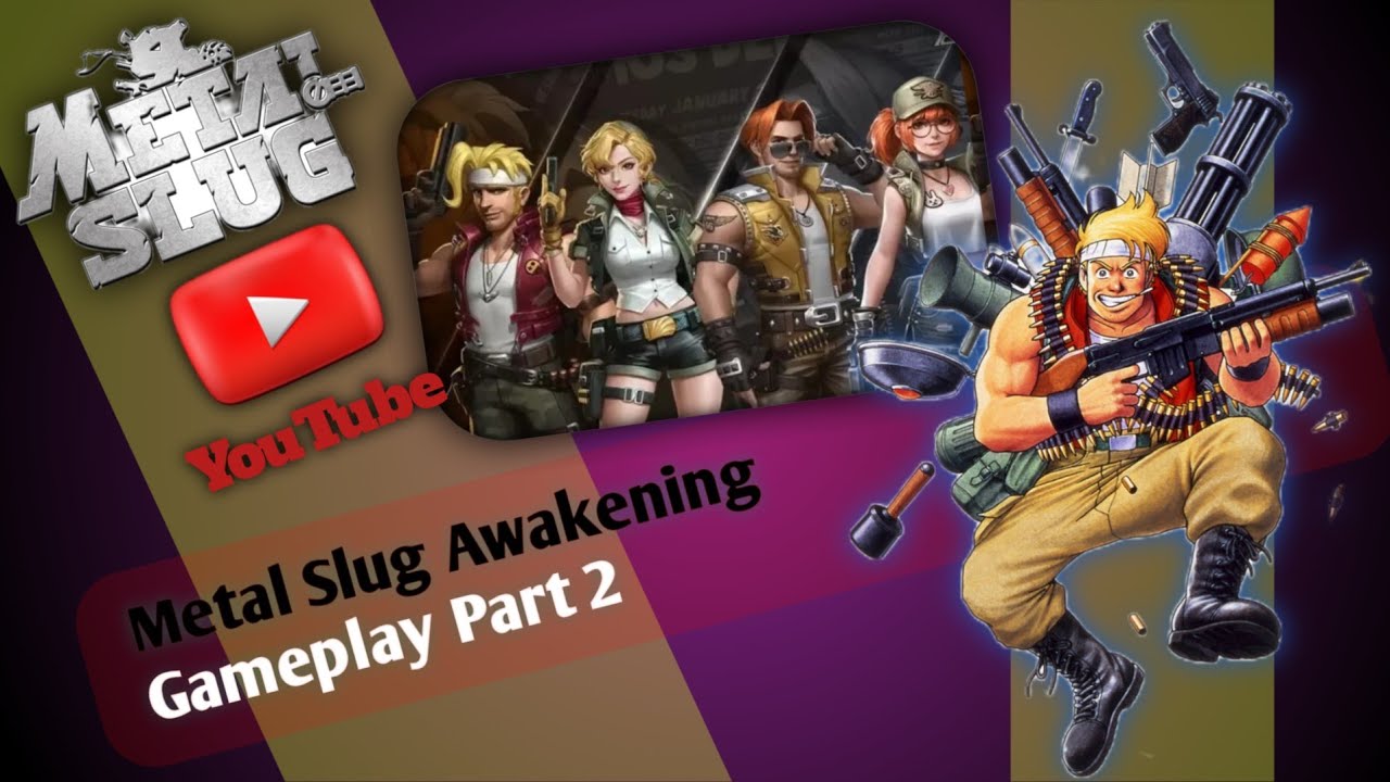 🔴 METAL SLUG awakening gameplay - walkthrough part 2 [4K] 60fps
