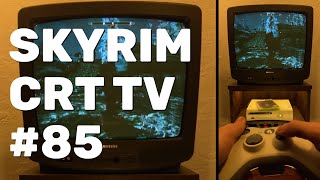 The Elder Scrolls V: Skyrim Walkthrough Part 85 (Xbox 360 CRT TV)