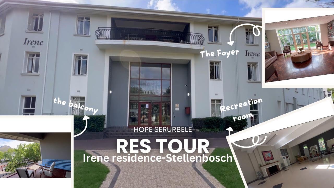 Res tour|| Irene female residence|| Stellenbosch University
