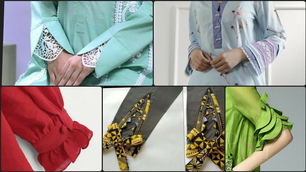 Lawn kurti sleevs Designs//Top 44 Sleeves Designing Idea's For Summer Season