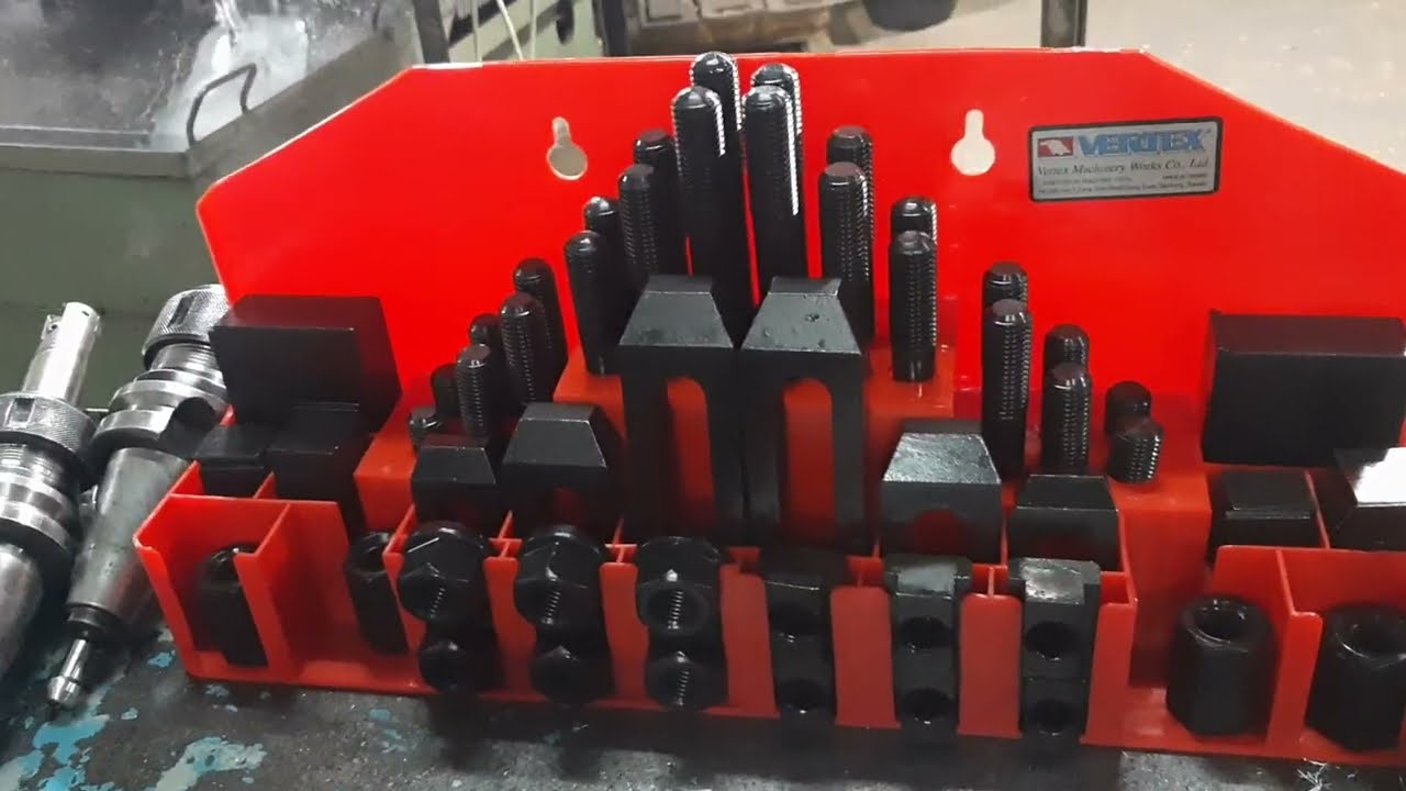 CNC Milling Machine Clamping Tool Set.Ura Dhura Tech YouTube