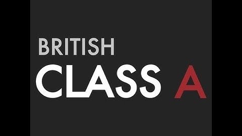 Console 1 British Class A Demo