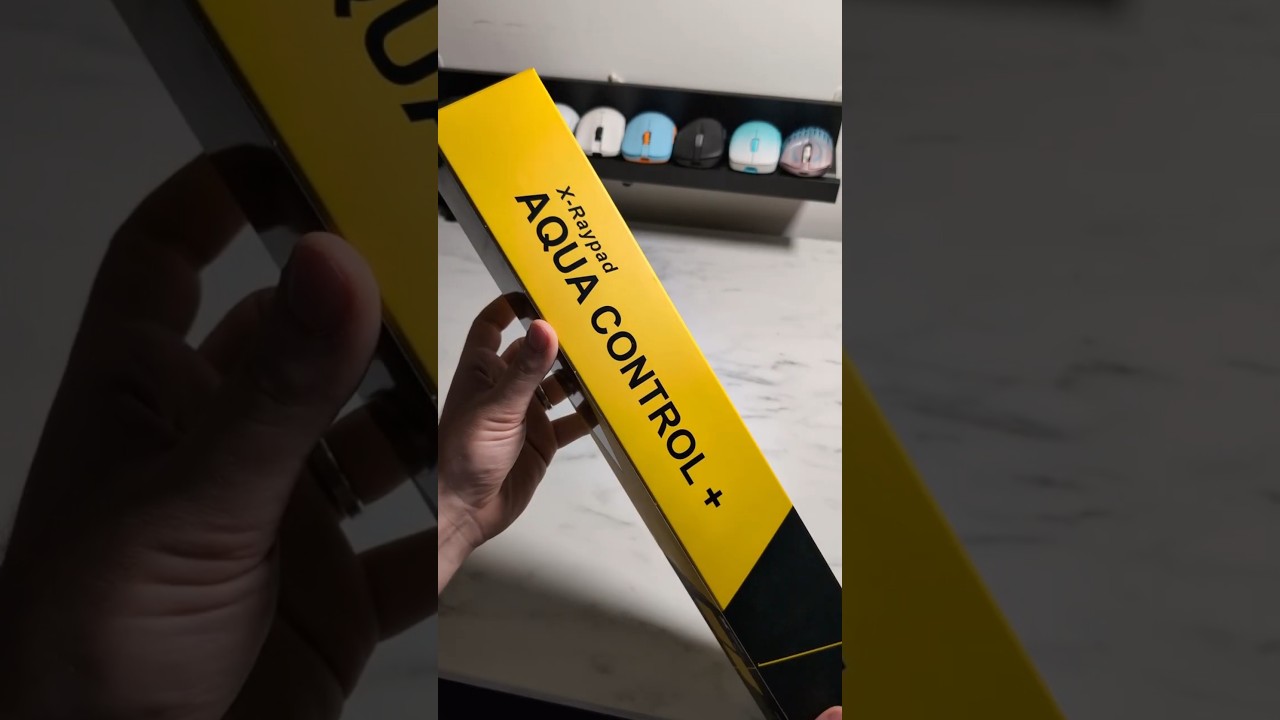 Unboxing The X-Raypad Aqua Control Plus V2 YellowBee 🐝