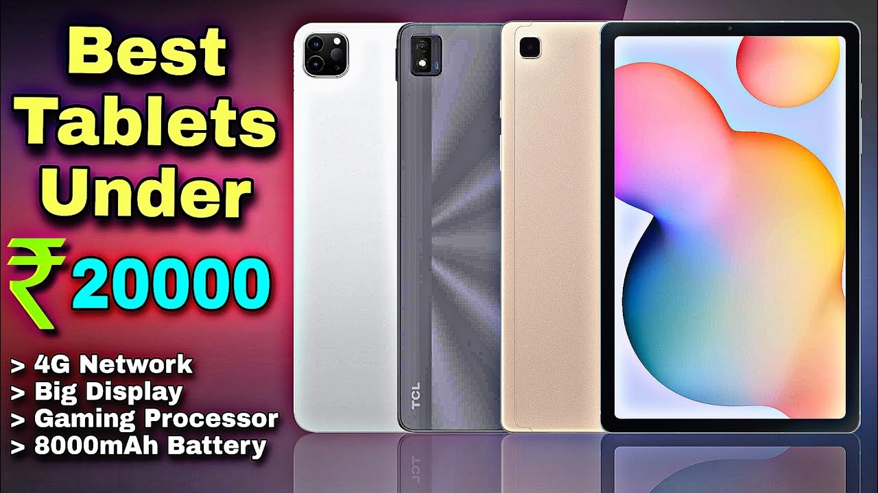 Top 5 best tablet under 20000 in India 2022 Best gaming tablet under 20000 YouTube