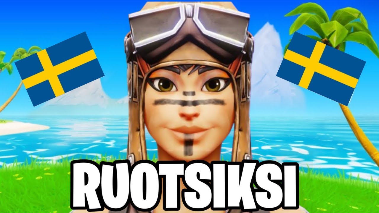 FORTNITE RUOTSIKSI HAASTE! Ft Wowac