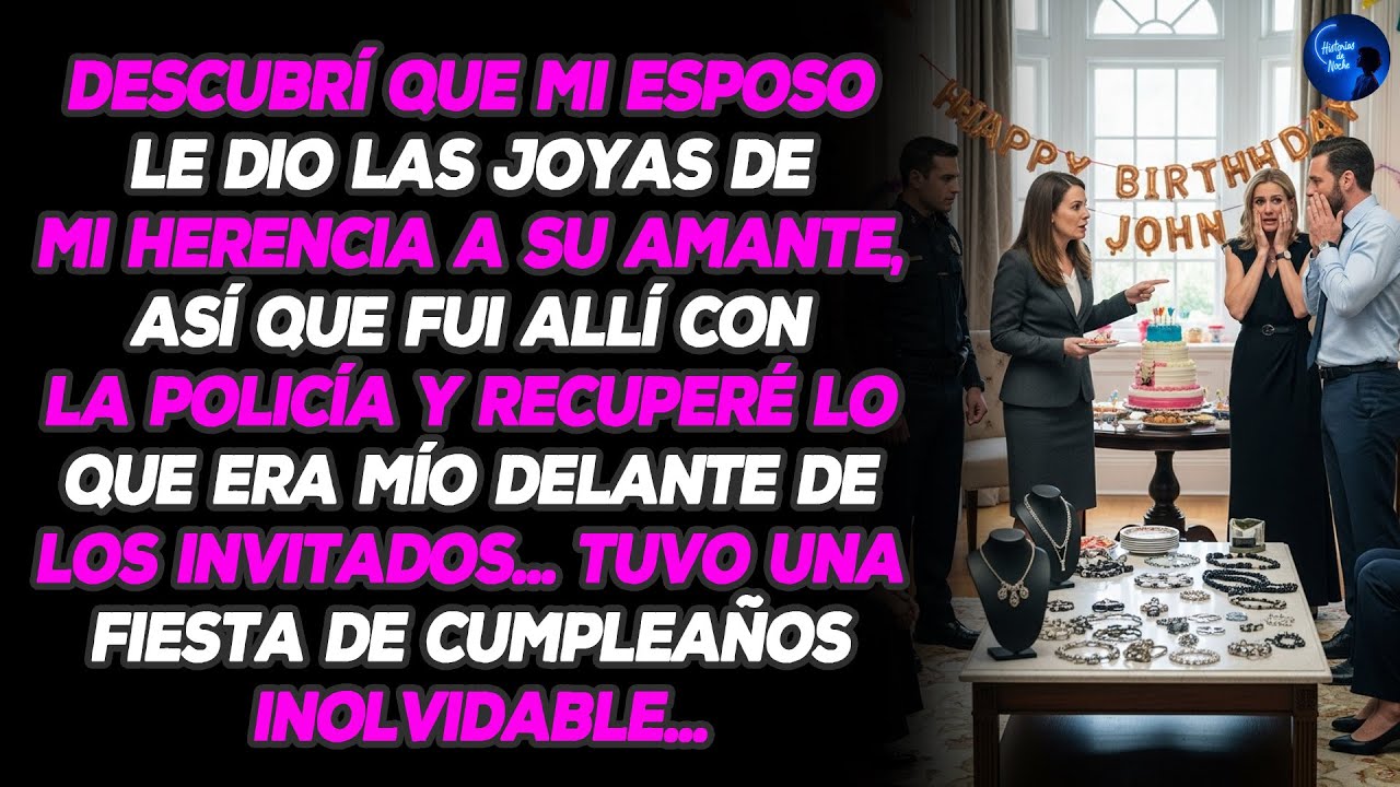 Descubrí Que Mi Esposo Le Dio Mis Joyas A Su Amante, Así Que Fui Allí Con La Policía...