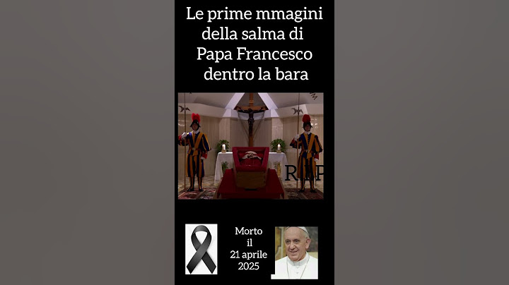 La bara con la salma di Papa Francesco Le prime foto del Pontefice nell camera ardente Riti vaticani