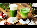 Cold Brew Matcha Coffee/Cheese Cream Foam Matcha Tea｜Cool Summer Drinks Recipe