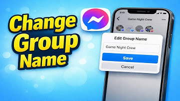 How To Change Group Chat Name On Messenger (2025)