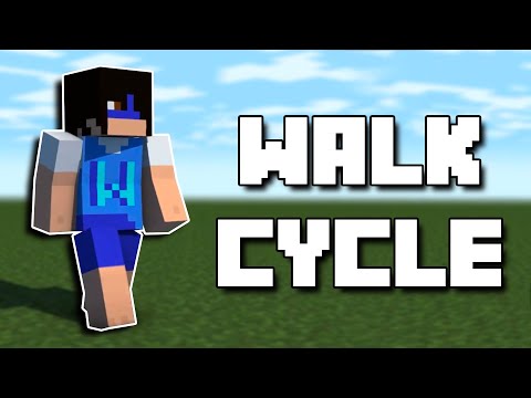 Walk Cycle Timelapse [Mine-Imator]