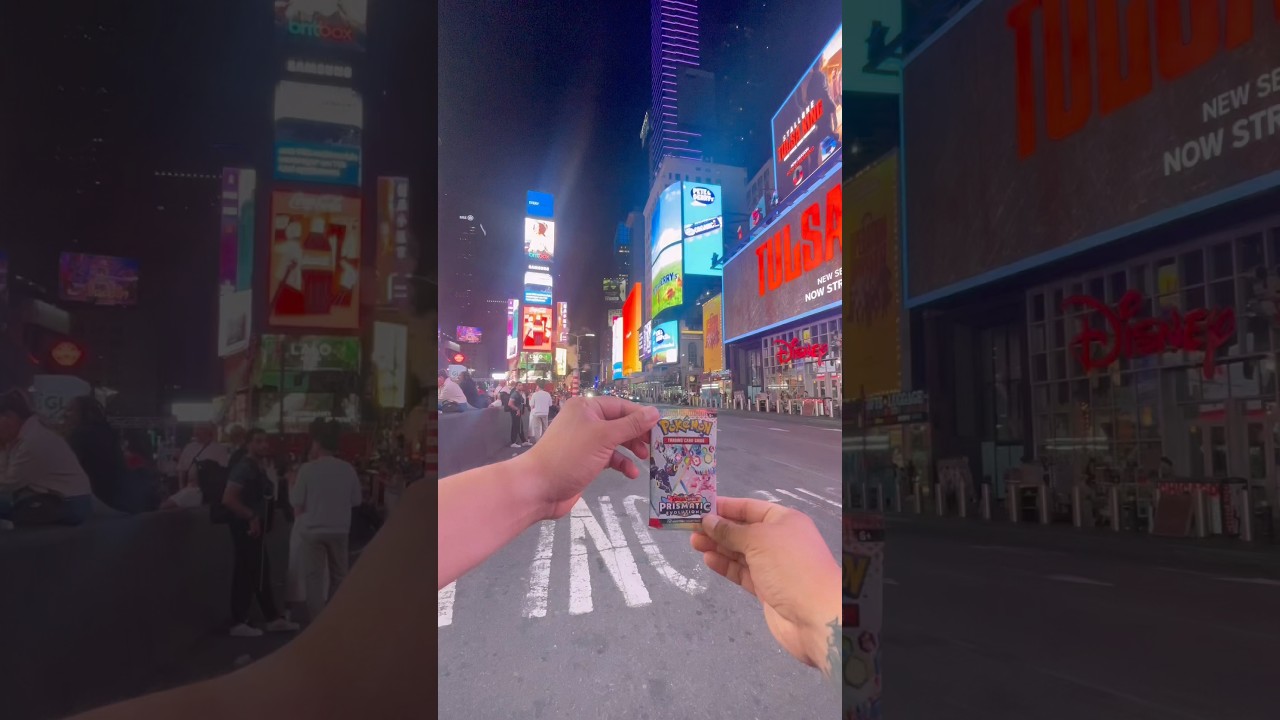 Pack opening at NY city! 