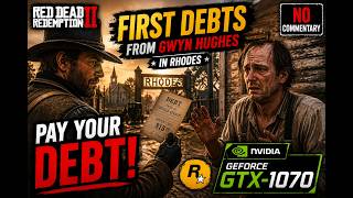 First Debt Collection in Rhodes! | RDR2 -No Commentary | Gwyn Hughes Debt Mission Laptop_Gamix