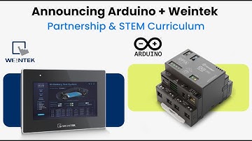 Learn HMI & PLC Programming! Weintek + @Arduino partner for STEM Success!
