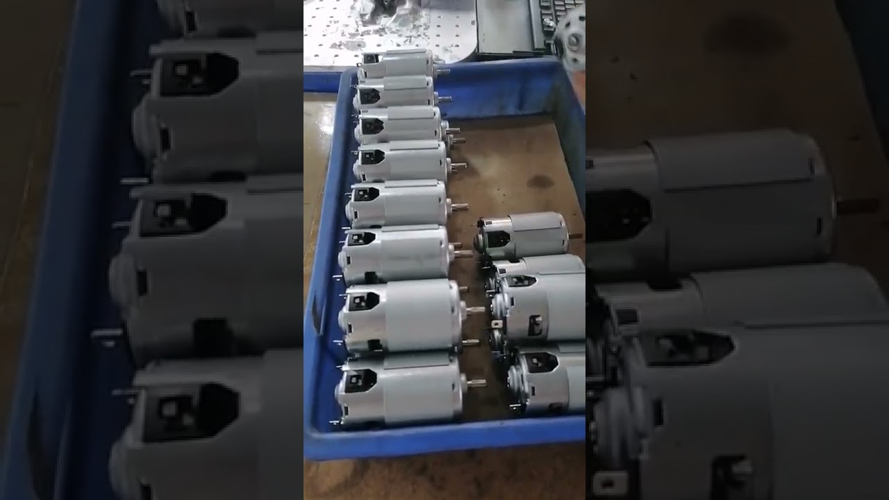 DC motor, brushless motor, production process # motor # motor factory