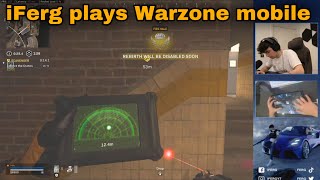 iFerg finally play Warzone Mobile Alpha test