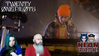 Tyler from Twenty One Pilots - Neon Gravestones Reaction | Captain FaceBeard and Heather React