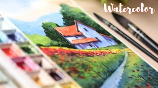 Lets Paint a Beautiful house with garden: A Watercolor Painting Idea for Beginners
Lets Paint a Beautiful house with a garden: A Watercolor Painting Idea for Beginners. Simple and easy Watercolor Painting Tutorial.
Materials used
1. Fabriano Artstico Watercolour Paper 300 GSM: https://amzn.to/3JQZPSU
2. Masking tape https://amzn.to/2VX1EHA
3. Senneiler Mop Brushes:-
Number 3/0:- https://amzn.to/3KtfXZN
Number 0:- https://amzn.to/3PdXx28
Number 2:- https://amzn.to/3KyRFxs
Number 4:- https://amzn.to/3kpqoTJ
4. Winsor and Newton watercolor https://amzn.to/3GMKJea
5. Sennelier Raphael Softaqua Watercolour Round Brush No.8 https://amzn.to/3t1Np4F
6. Sennelier Raphael Precision Watercolour Fineliner Brush No.4 https://amzn.to/3qYQf7B
7. Cloth or Tissue paper for picking up some of the colors https://amzn.to/2LwkMIH
8. A hairdryer to dry the watercolor layers
9. Sakura white gel pen https://amzn.to/3LbScag
10. water ;)
JOIN ME ON SOCIALS:
▽ My Instagram Link 👇
➞ https://instagram.com/shibabasanart
▽ My Twitter Link 👇
➞ https://twitter.com/shibabasanart
▽ Inquiries 👇
➞ shibabasan01@gmail.com Lets Paint a Beautiful house with garden: A Watercolor Painting Idea for Beginners