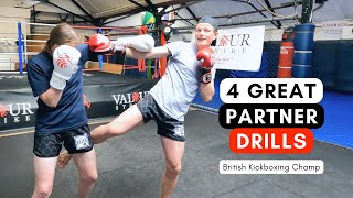 Find your Striking Power: Top 4 Partner Drills to Improve ? kickboxing mma martialarts