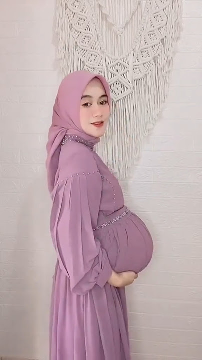 Bumil Hijab Cantik😘 #bumilbesar #pregnant #bumilkembar #bumil #twins #hijab #mom