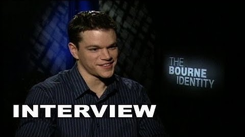 The Bourne Identity: Matt Damon Interview | ScreenSlam