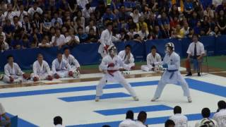 2017年 空手道 男子個人組手 T2 14 2回戦