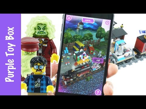 Ghost In The <strong>Train</strong>!! Lego Hidden <strong>Side</strong> 기차에 숨은 유령을 잡아라! 레고 히든 사이드 유령 기차
