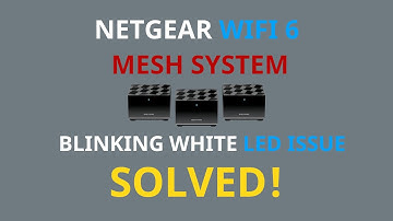 2024 FIX! Blinking white LED NETGEAR WIFI MESH Satellite issue model MK63