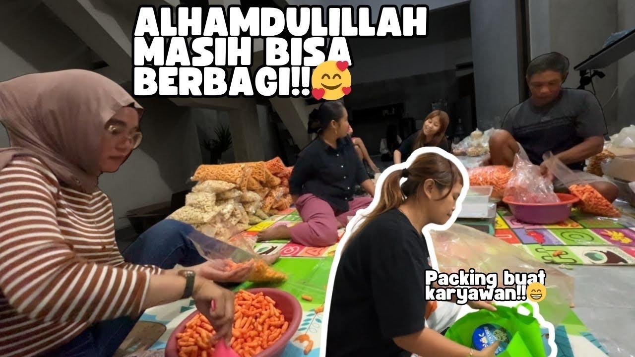 PARCEL UNTUK TETANGGA TERUTAMA JANDA - tidak mewah yang penting rata 🙏