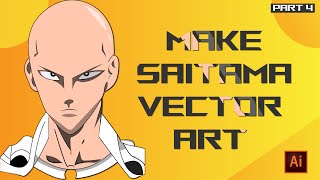 SAITAMA VECTOR TUTORIAL [PART 4] MORE COLOURING AND ADDING SHADOWS