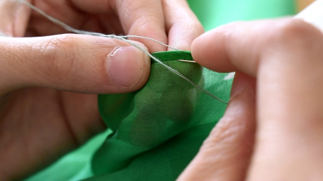 Tutorial de Roulote/Rulote. Ruedo finito a mano