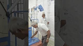 Charpy impact test demonstration in SM Lab 