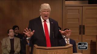 Bad Boys feat. Alec Baldwin as Trump - People's Court skit on SNL