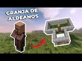 Cómo Hacer una Granja de Aldeanos (La Más Fácil) - Minecraft Java 1.20+