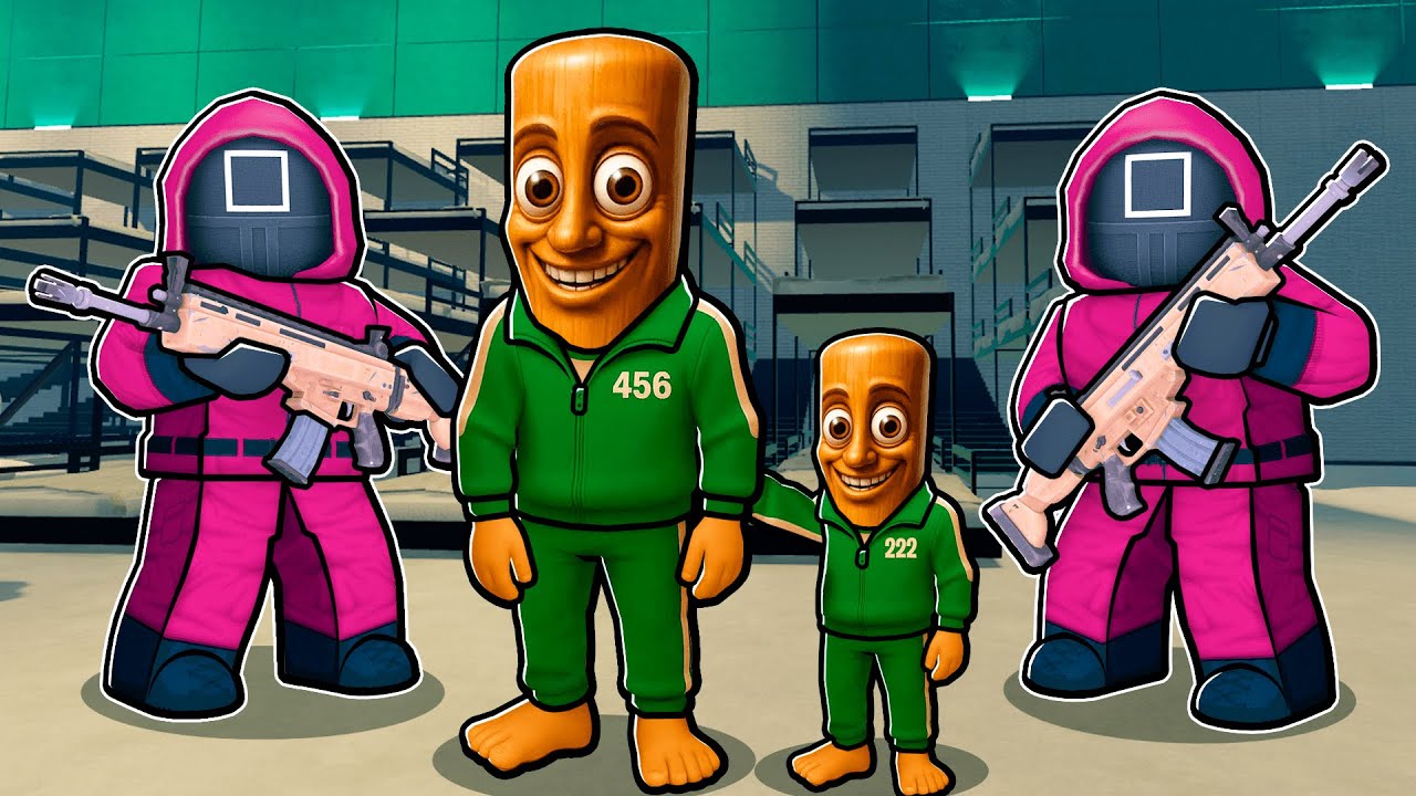 Tung Tung Sahur Enters the Squid Games