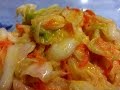 黃金泡菜製作Gold kimchi