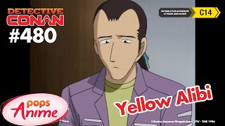 Detective Conan - Ep 480 - Yellow Alibi | EngSub