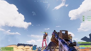 Shooting A Airdrop With A Rocket. Rust