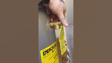 How to drain a water heater