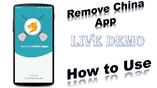 Remove china app full live demo How to use ? screenshot 5