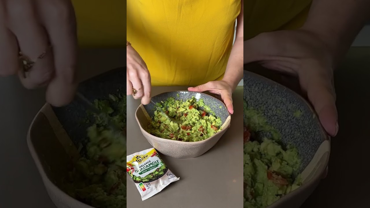 Recette guacamole maison 🥑 #recettefacile #guacamole #apero
