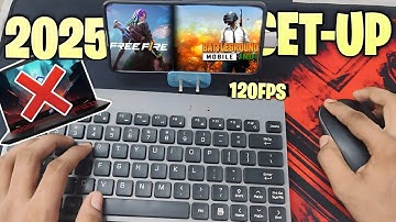 2025 New Setup Play Without Pc Free Fire And Bgmi Like Pc | how to Play ff and bgmi Keyboard mouse