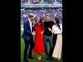 Royal Couples Dance Together on Football Ground Prince William,Kate, Harry &amp; Meghan Delight Audience